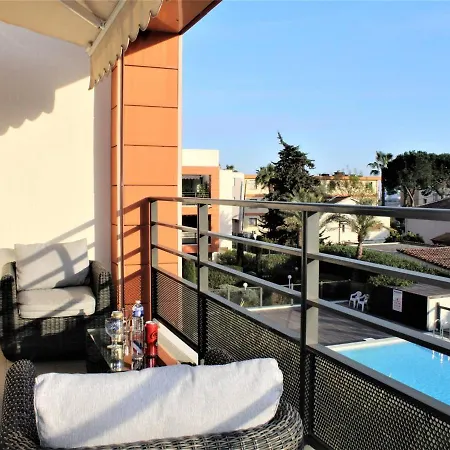 Apartment Climatise 3p, Piscine, Terrasse Sud, Parking Prive, Proche Et Gare - Fr-1-252a-70 Villeneuve-Loubet